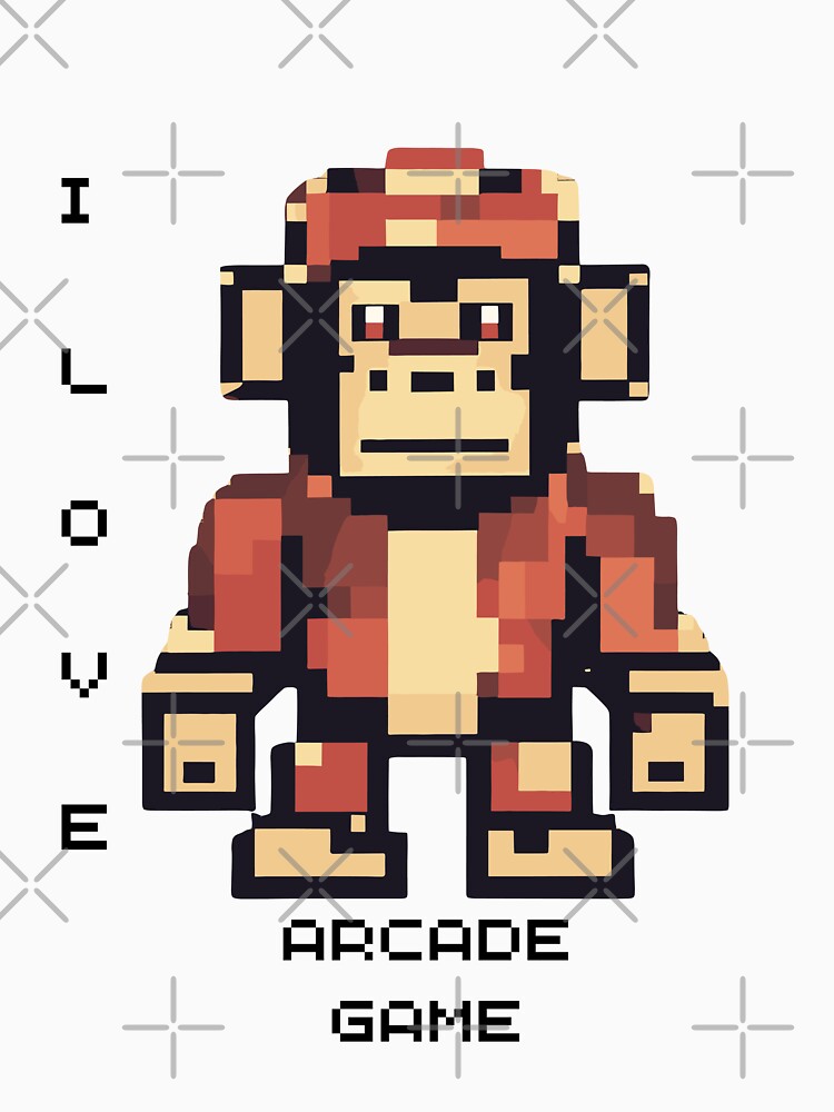 I LOVE ARCADE GAME by Adiksonarts
