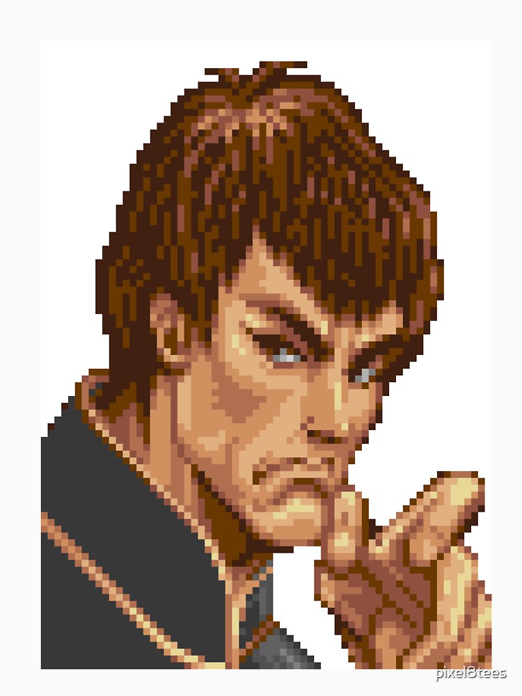 Super Street Fighter II - Fei Long by pixel8tees
