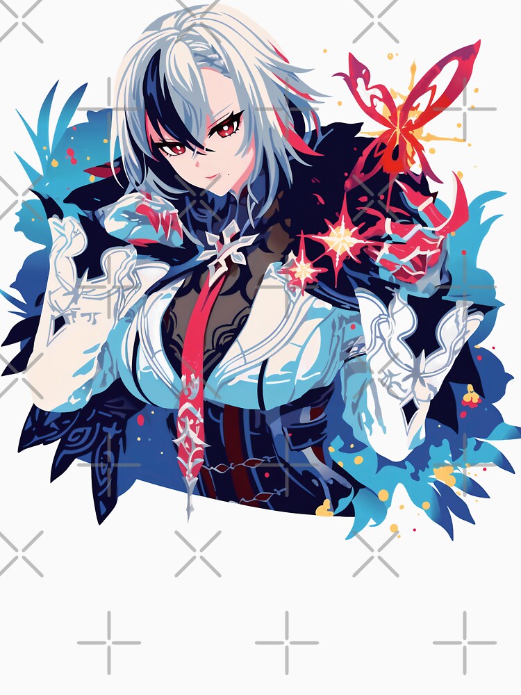 Arlecchino Genshin Print by Senpaiwaves