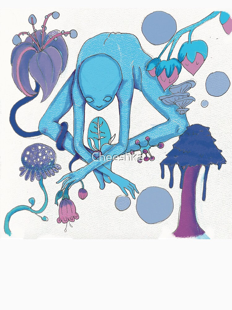 Alien Futuristic Plants by Cheeshka