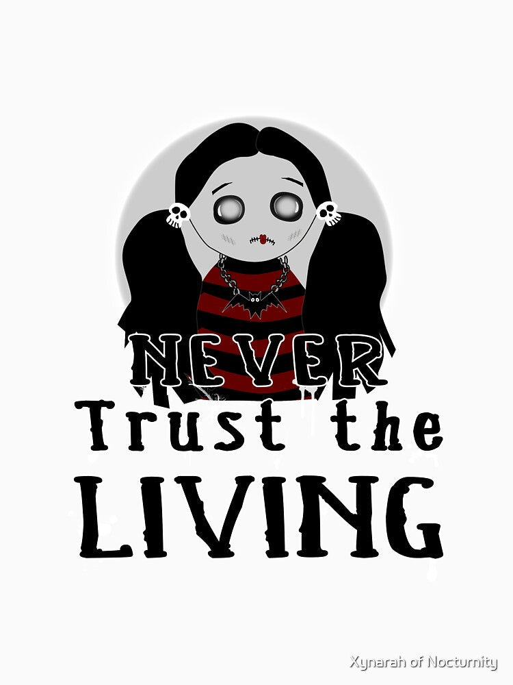 Never Trust the Living - Zombie Goth Girl by Xynarah of Nocturnity