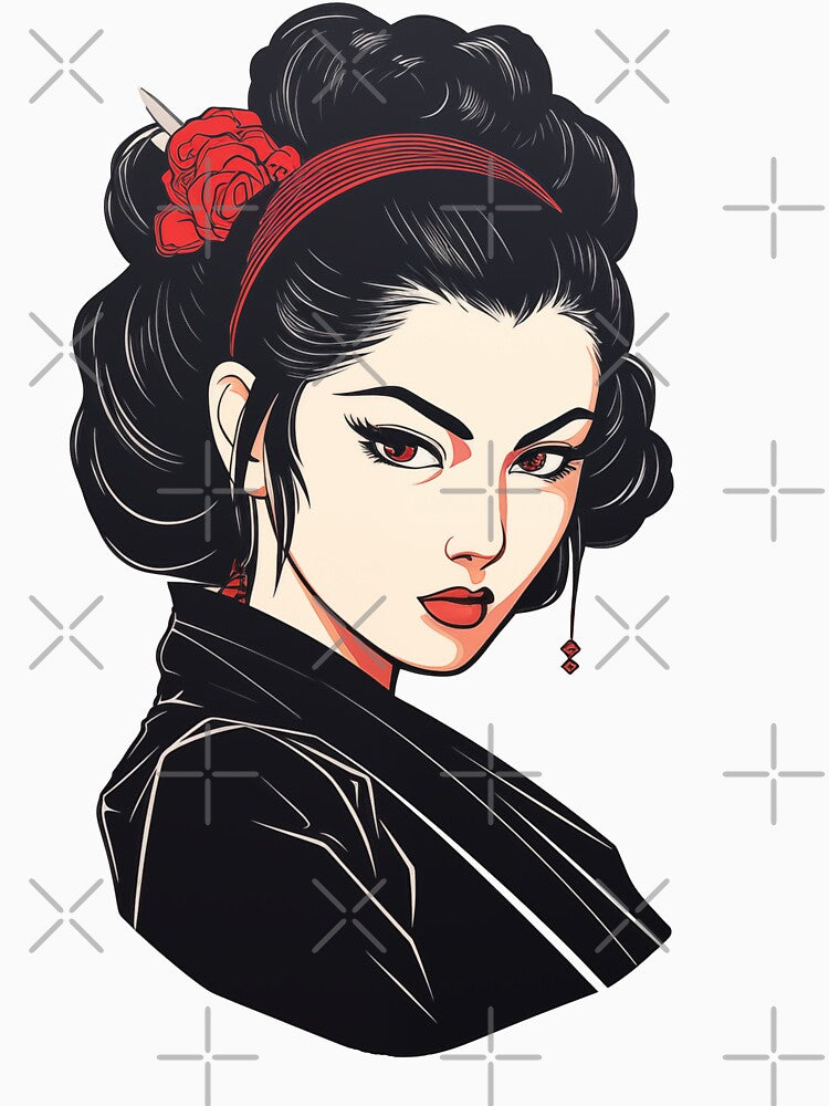 Tokyo Swan Minimalist Japanese Aesthetic by scudpunk