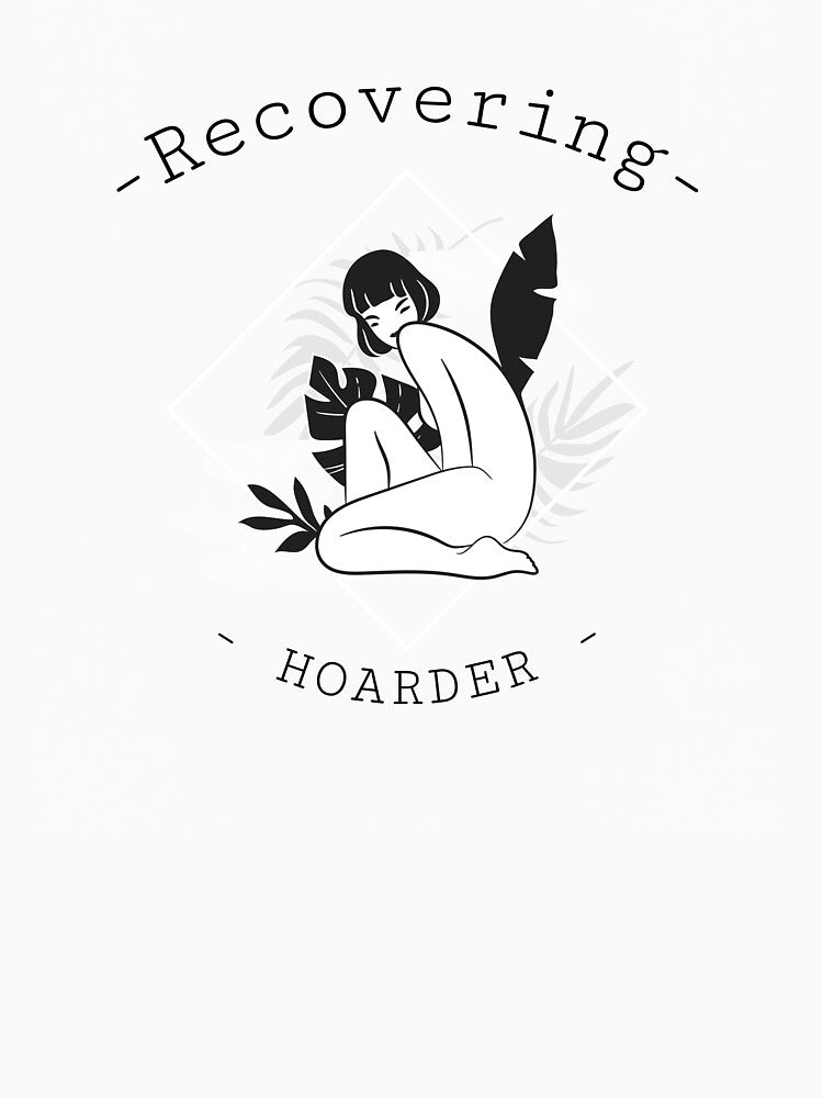 Recovering Hoarder Naked Asian Girl Kneeling Minimalist by Elena's Shop