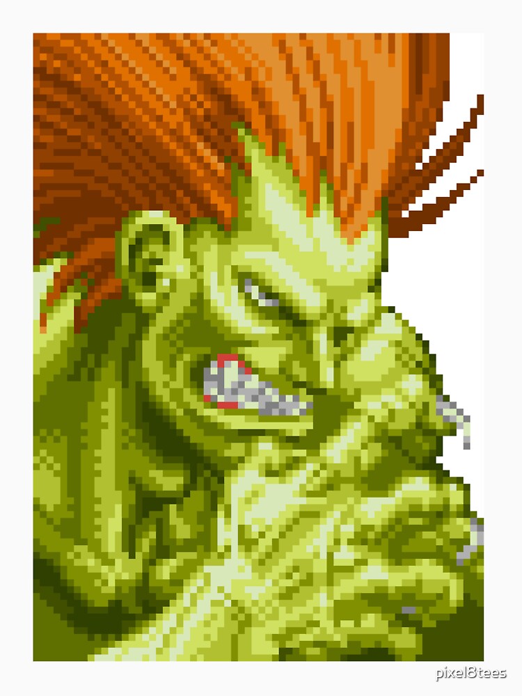 Super Street Fighter II - Blanka by pixel8tees