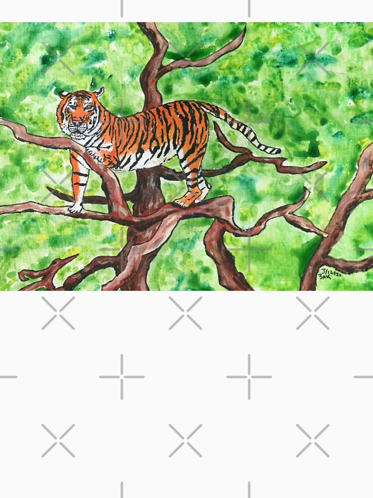 Sunda Tiger (Critically Endangered) by ArtbyBrittney