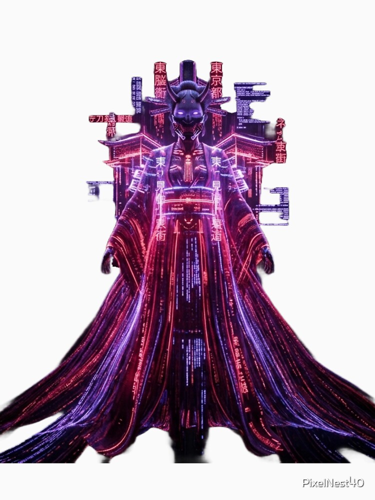 Futuristic deity by PixelNest40