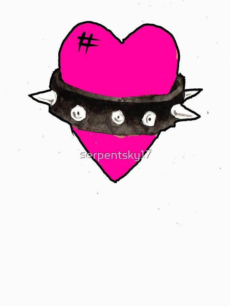 Heart with Punk Spike Bracelet by SerpentSkyArts