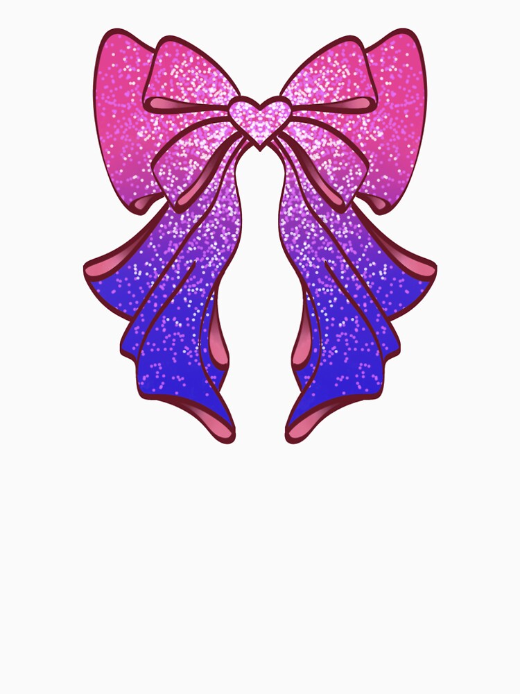 Bisexual Pride Bow by WeirdGirlsClub