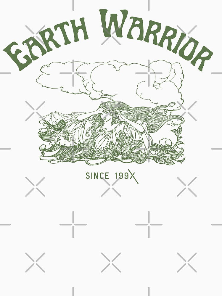 Earth Warrior Since 199X Green by avejane