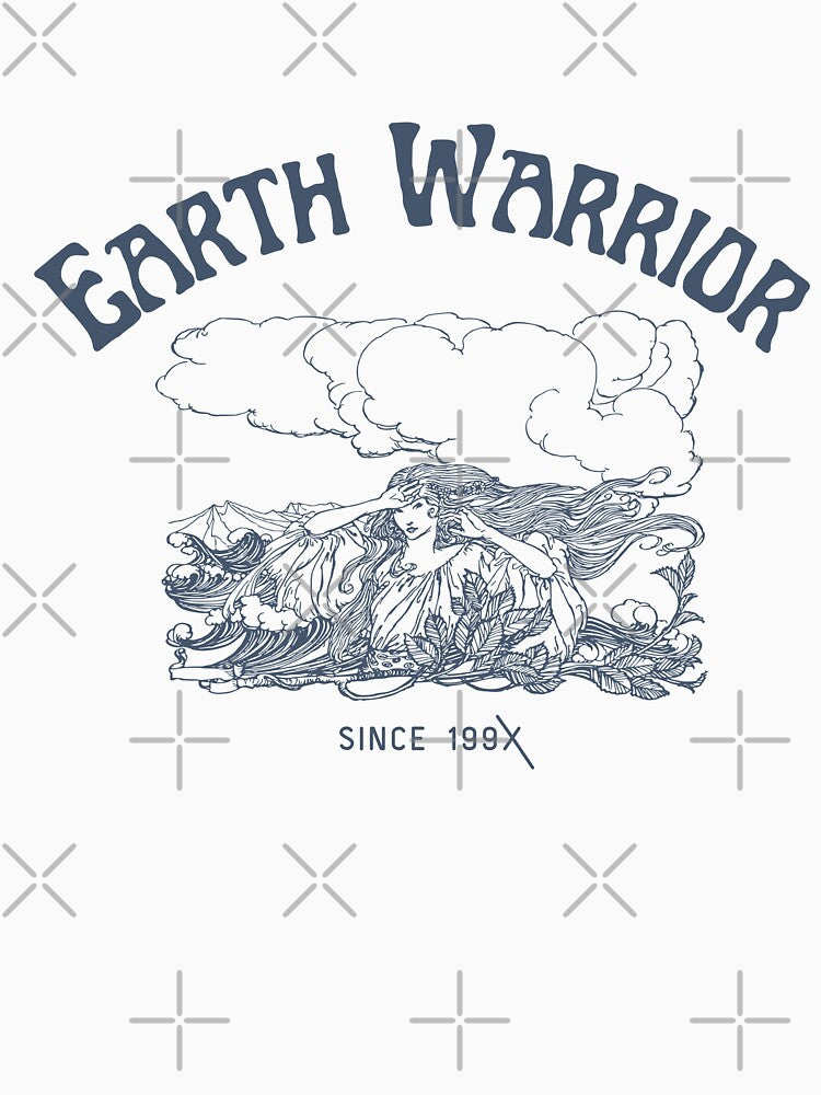 Earth Warrior Since 199X Blue by avejane