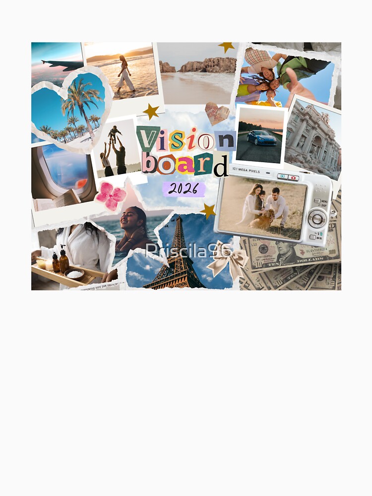 Aesthetic Vision Board 2026 by Priscila96