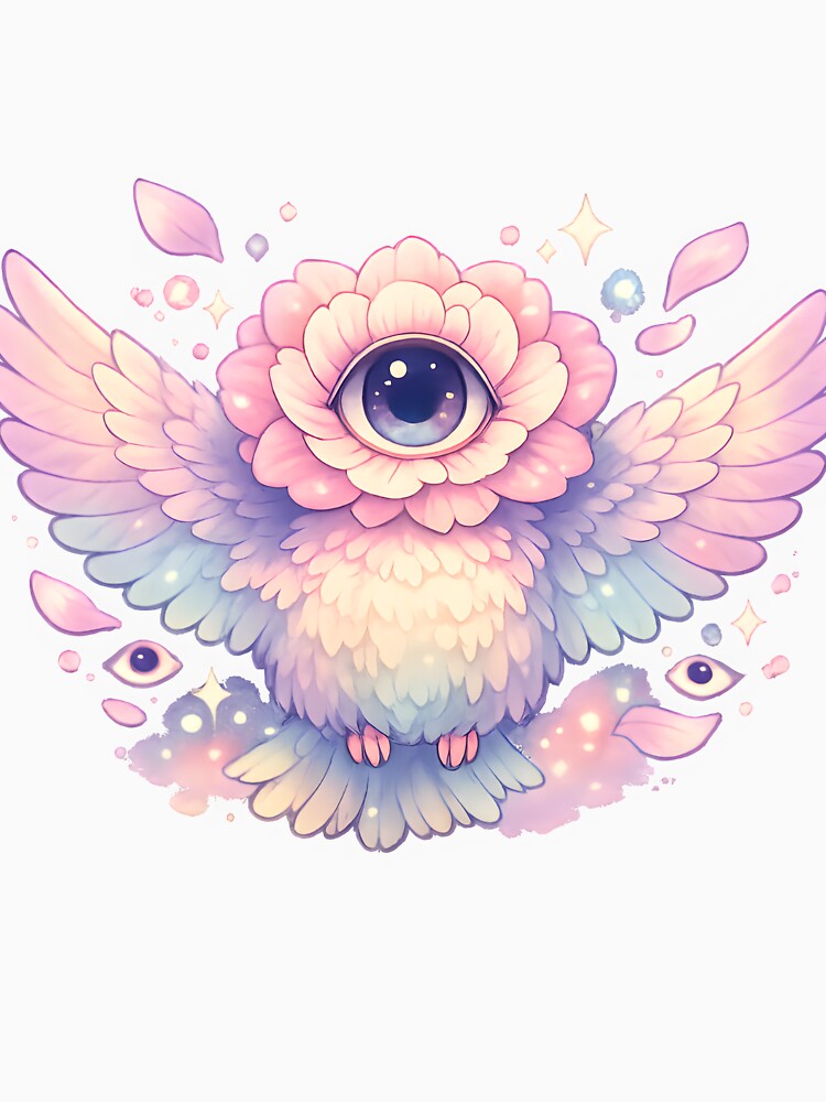 Flower‑Eye Bird – Cute Dreamcore Mystical Pet by Rawecz Studio
