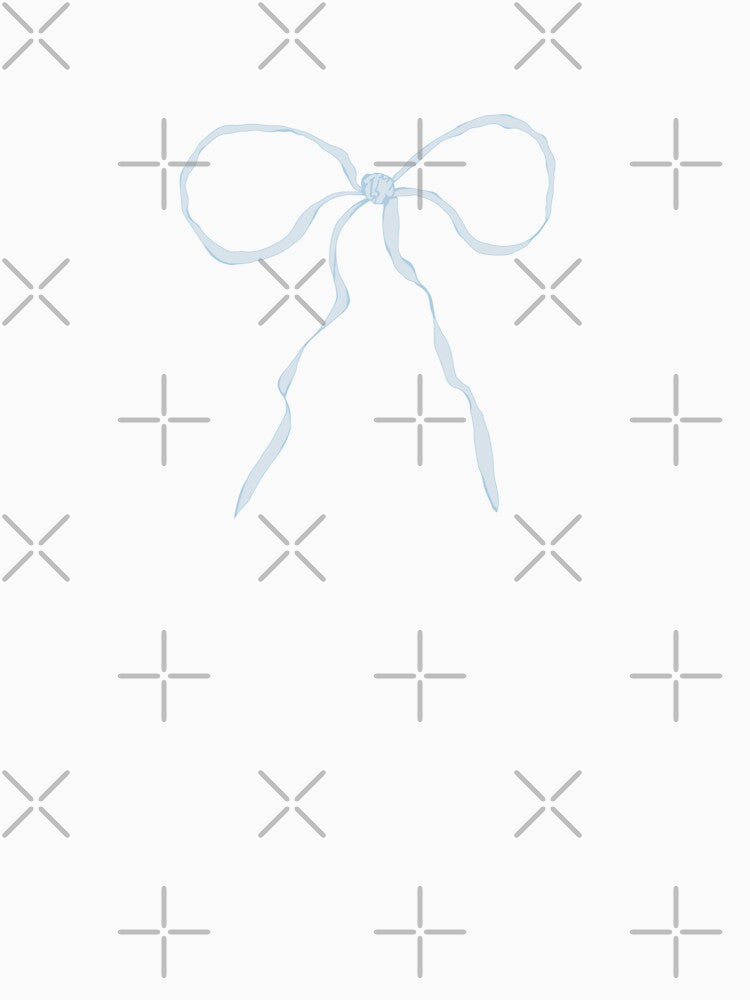 Dainty Blue Bow by coastal collective