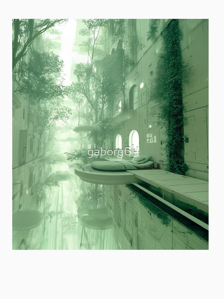 Green Haven in the Sky by Bearabilia