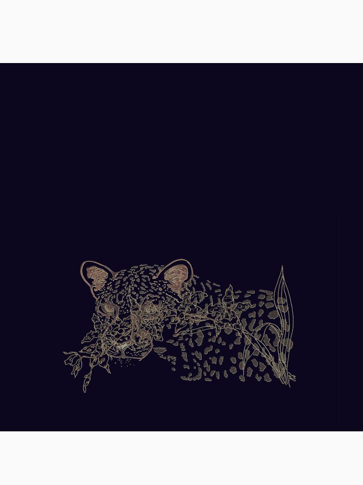 Vanishing Leopard and Orchid by spotz