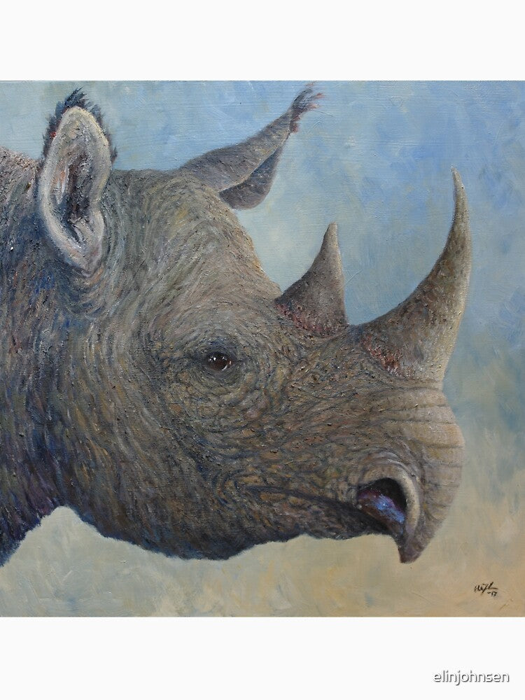 Black Rhino by elinjohnsen