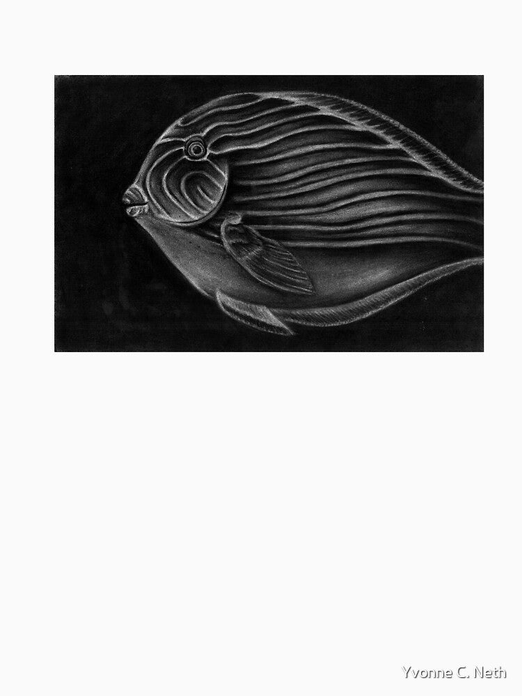 Acanthurus lineatus  "Lined surgeonfish" by Yvonne Neth