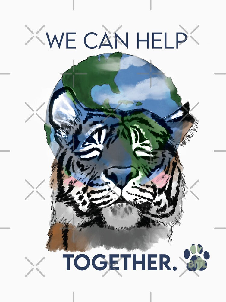 we can help together malayan tiger by lmvs studio