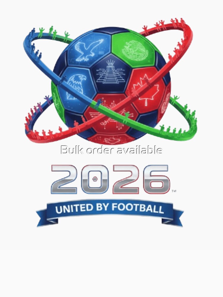 United by Football 2026 Global Connectivity Logo by Bulk order available