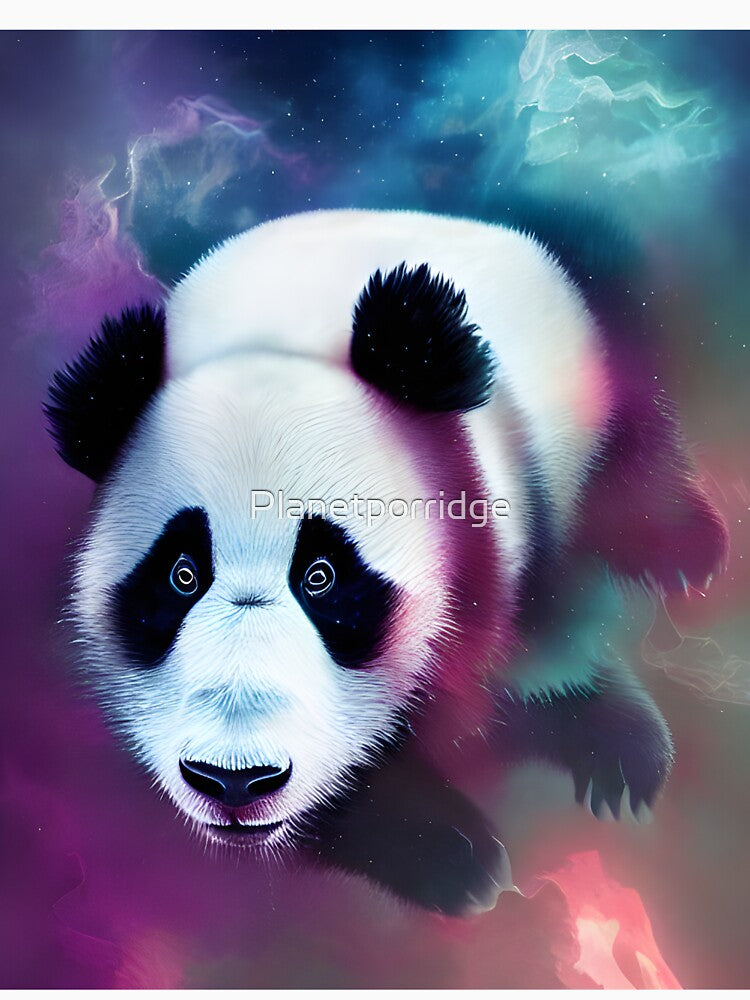 Floating Panda by Planetporridge