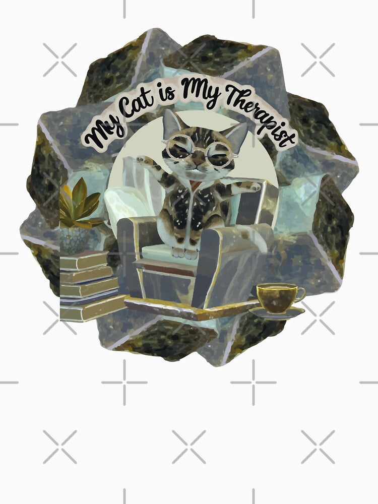 My Cat is My Therapist with Garnet by ArtDesignTp