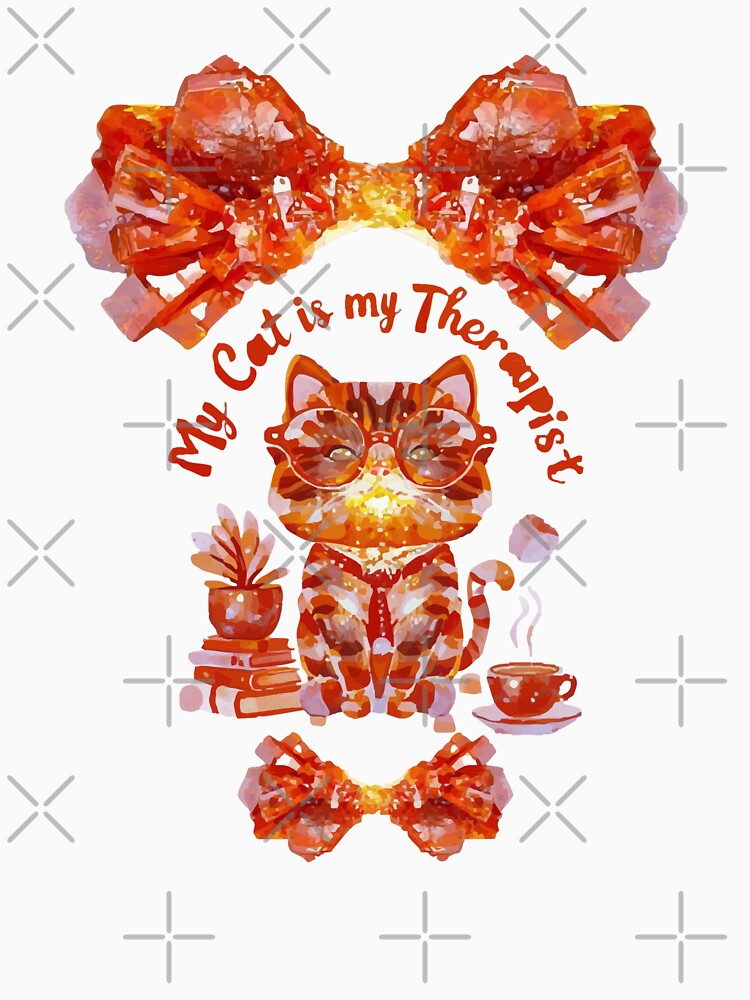 My Cat is My Therapist, Embraced by Vanadinite by ArtDesignTp