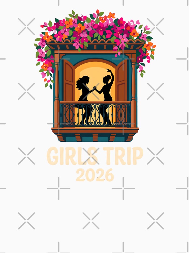 Girls Trip 2026 Cartagena Balcony Flowers Celebration by SplashTastic