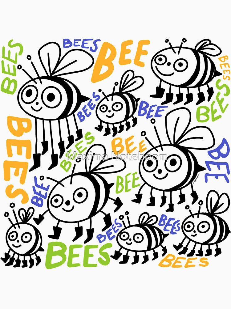 bees bees bees by Maxima Noteboom
