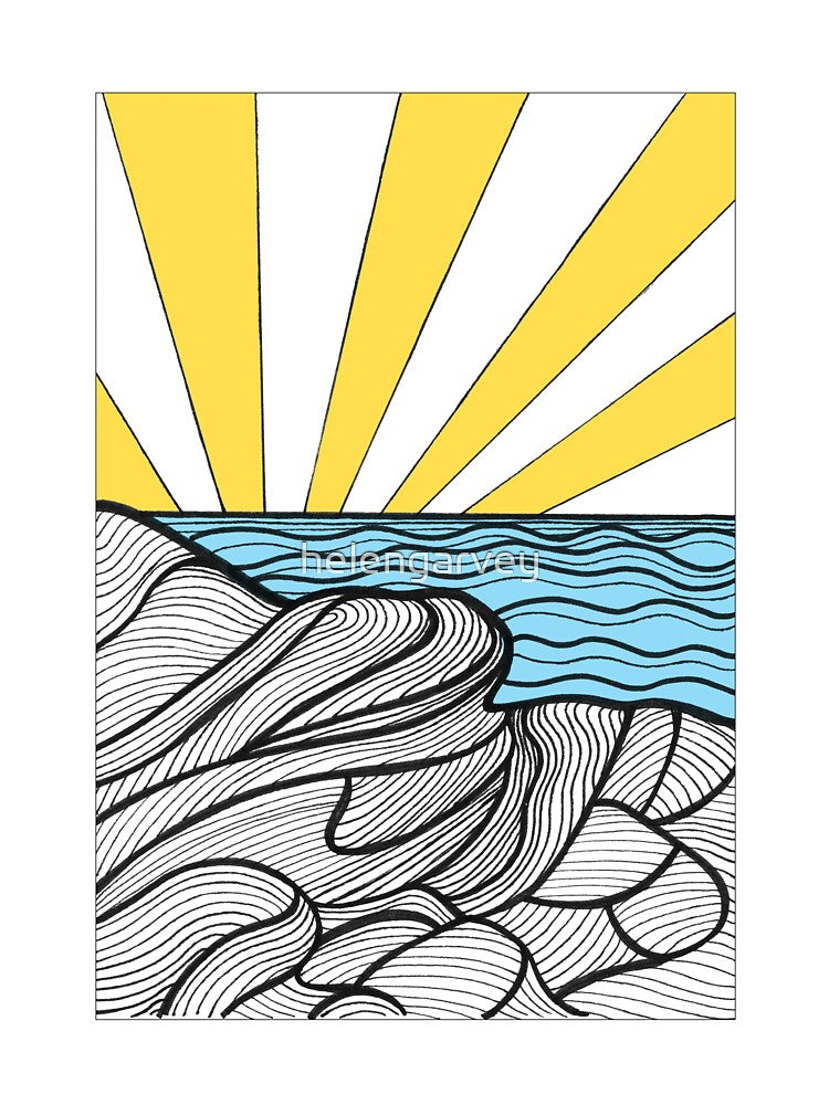 Tree illustration 1 - colour by helengarvey