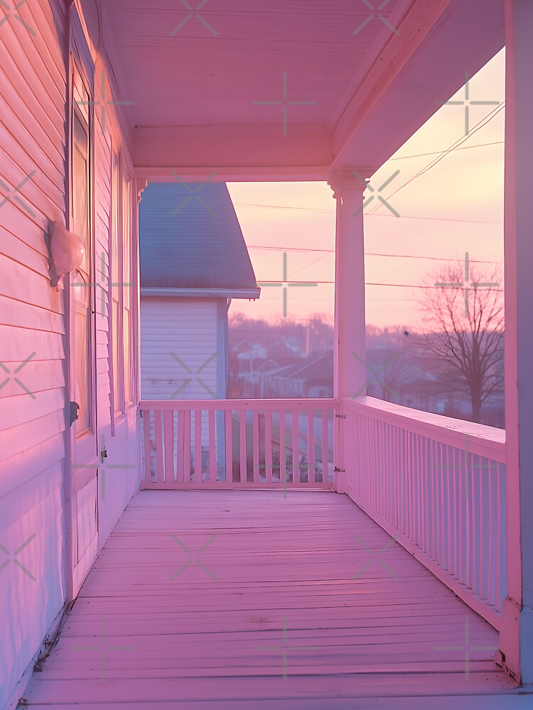 Sunset Porch by Viktor Surzhko