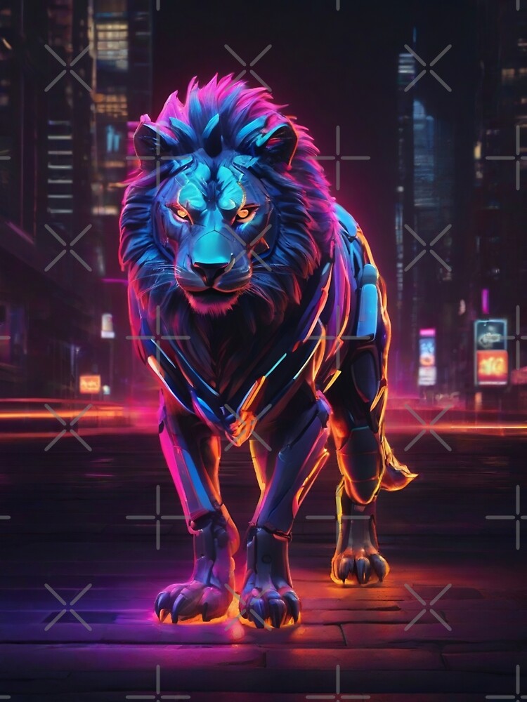 Iron Lion by ProfArtStudio