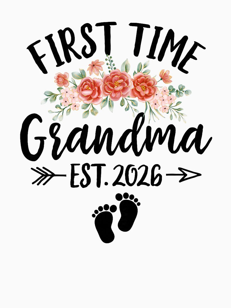 First Time Grandma 2026 Mothers Day Promoted to Grandma 2026 by Boutkimaewab