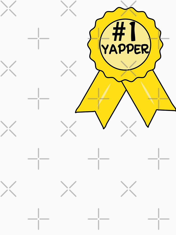 Number one yapper certified badge by fluffyfamcraft