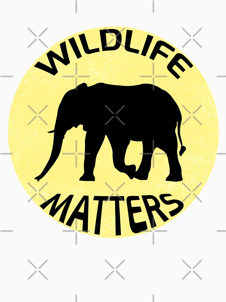 Wildlife matters design with a elephant. protect the elephants, protect the wildlife! by NobelFashion