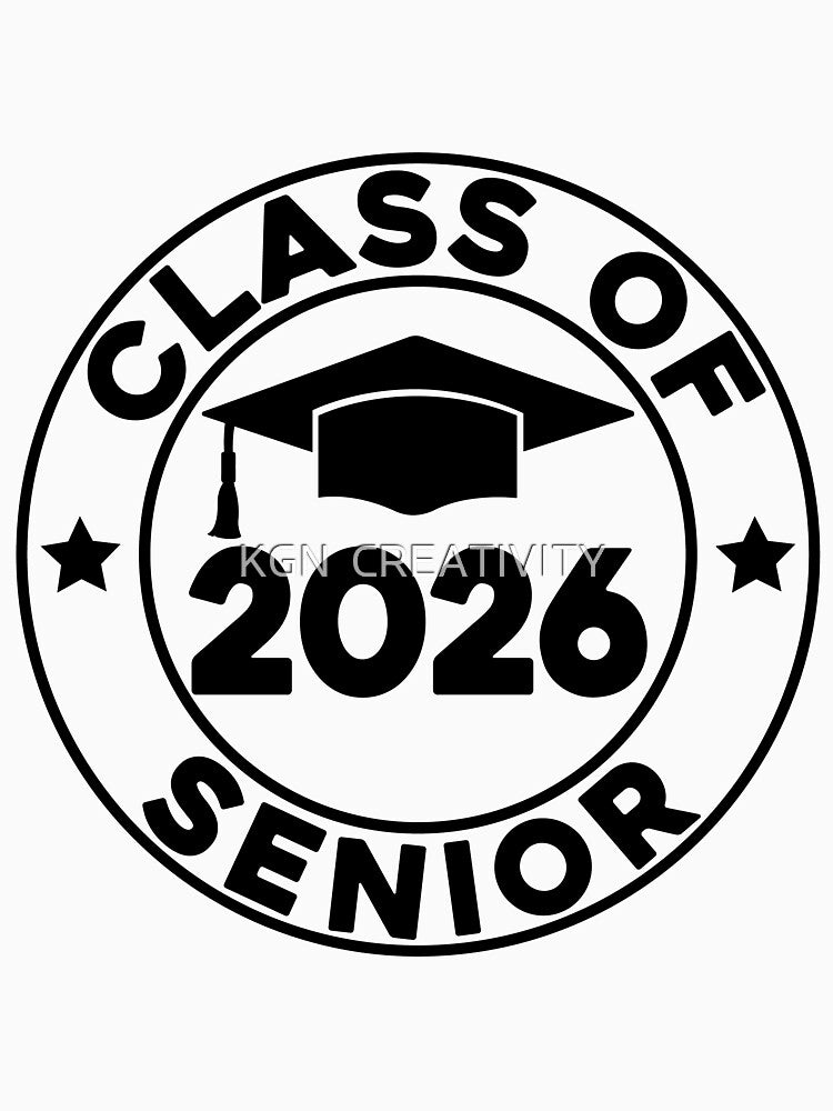 Class Of 2026 Senior Sticker by KGN  CREATIVITY