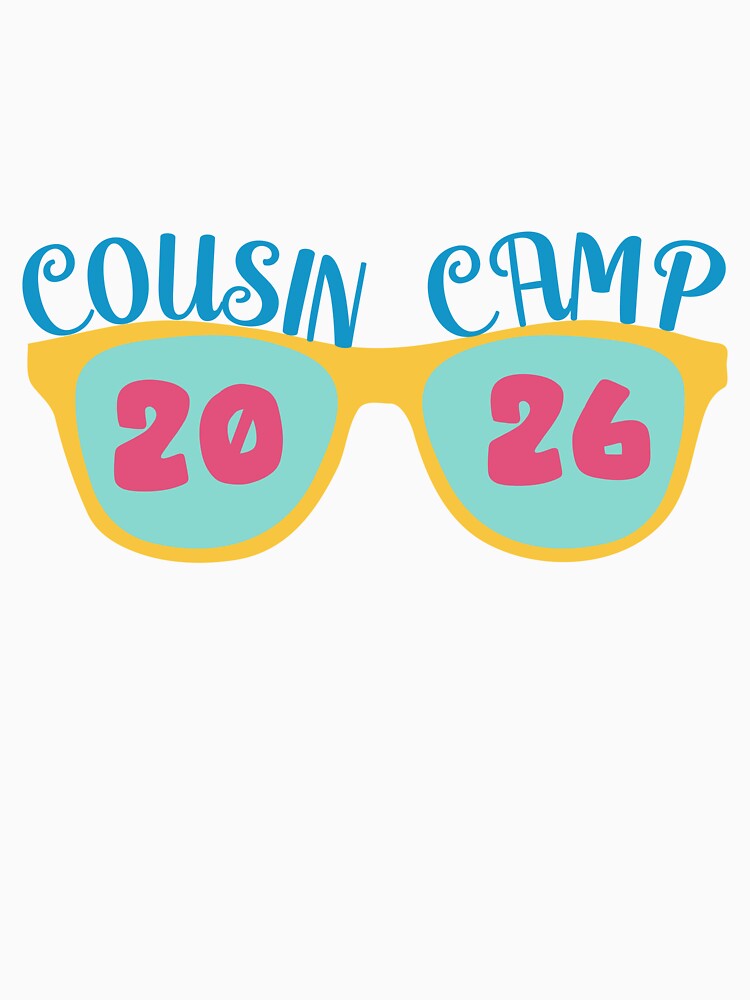 Cousin Camp 2026 Shirt – Matching Family Reunion & Vacation Design by PixelWaveBD