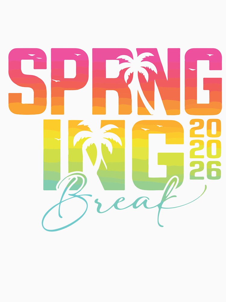 Spring Break 2026 Funny Family Beach Vacation Design by kiralynstration