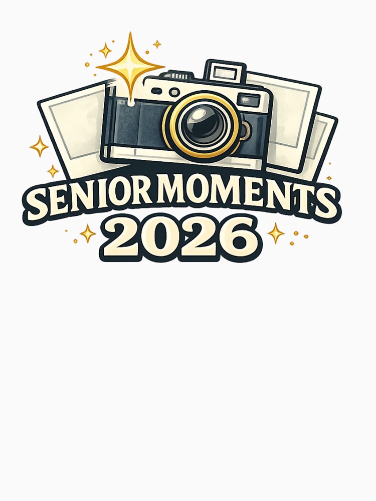 Senior Moments 2026 Graduation Camera by PunchDrop