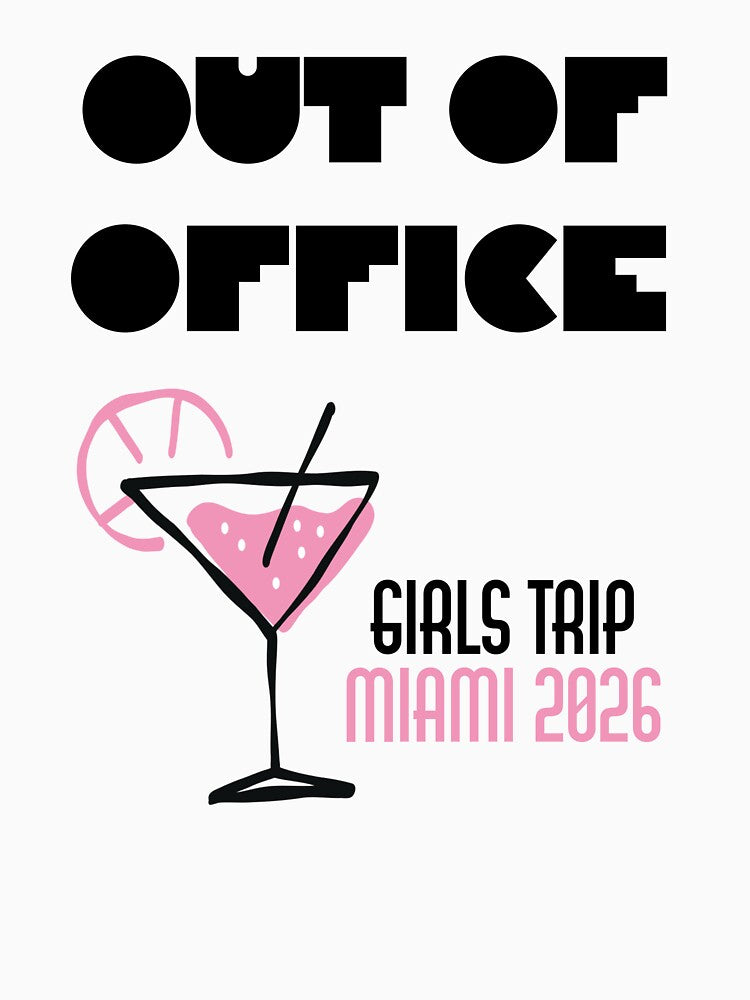 Out of Office Miami 2026 Shirt by AggyCreatif