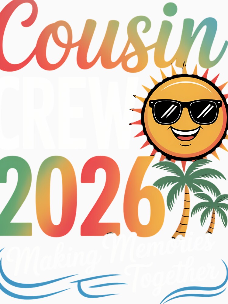 Cousin Crew 2026 Summer Vacation Beach Family Trip by sterabamineh
