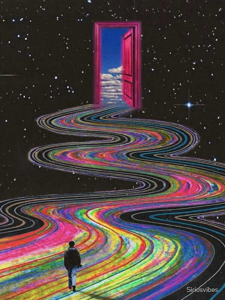 Surreal Cosmic Journey Path by Siriusvibes