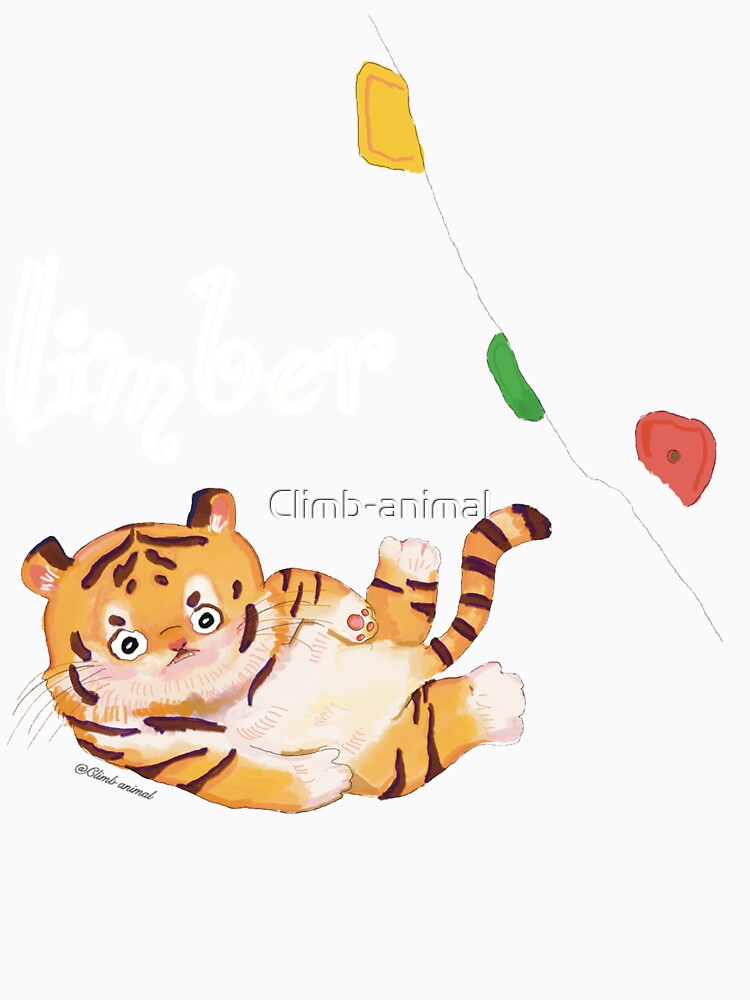 Falling climber tiger by Climb-animal