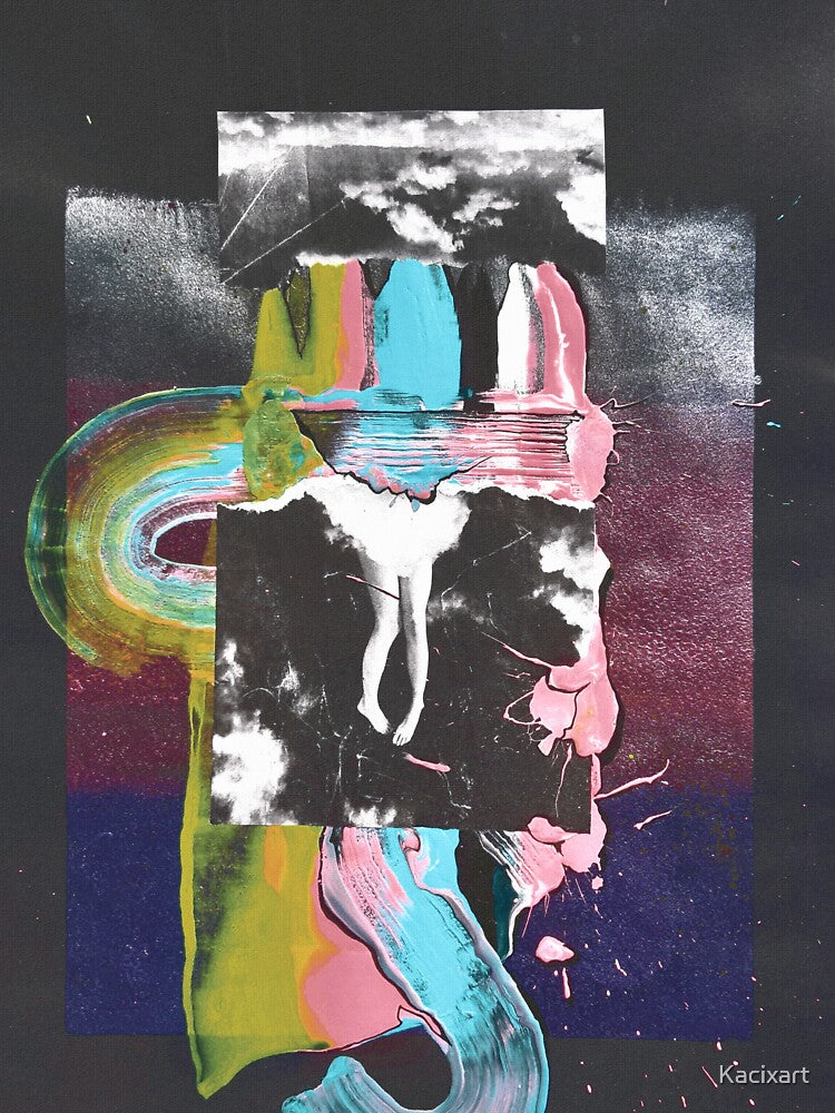 Dreamcore Surrealistic Collage Art by Kacixart