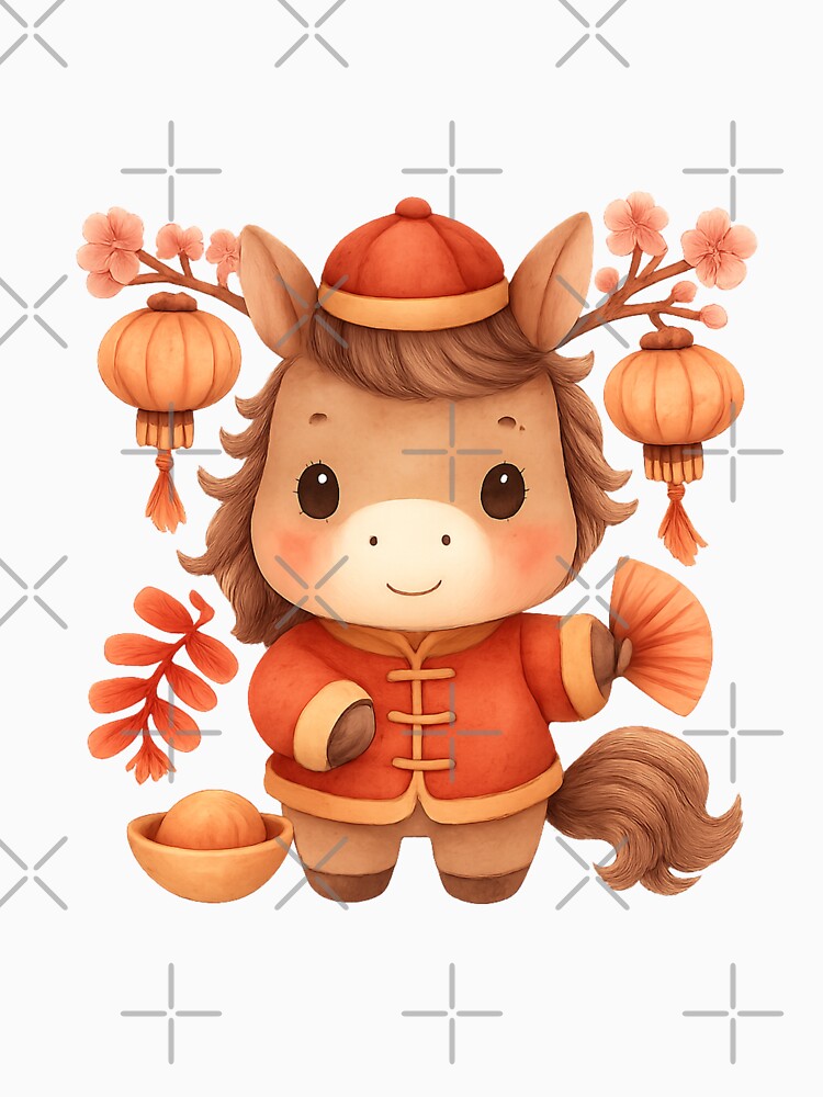 Lunar New Year 2026 - Adorable Horse Ar by GrumpySableye