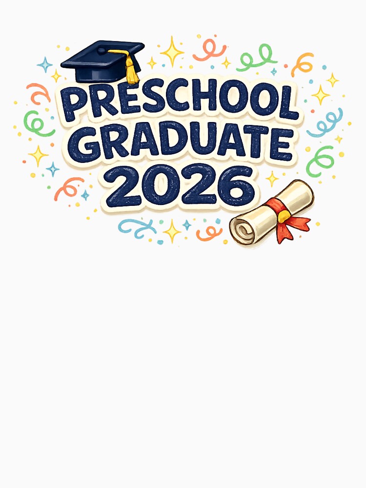 Preschool Graduate 2026 Cute Diploma by PunchDrop