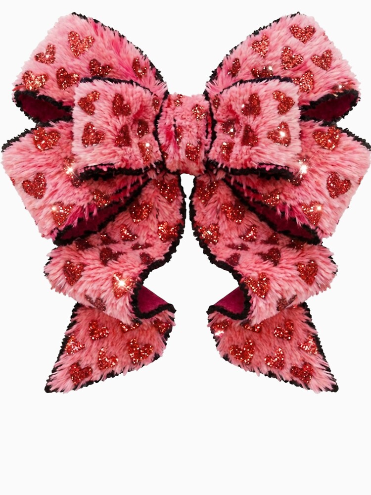 Faux Yarn Coquette Bow Valentine Design by minlik