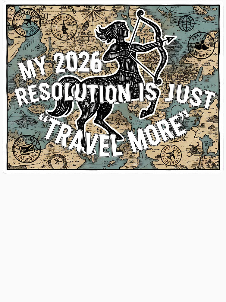 My 2026 Resolution Is Just 'Travel More' - A Sagittarius Vibe by HelixPedia