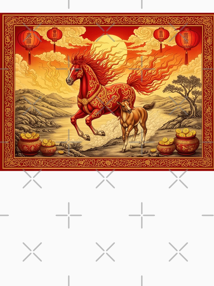 Year of the Fire Horse Baby by aykiradesigns