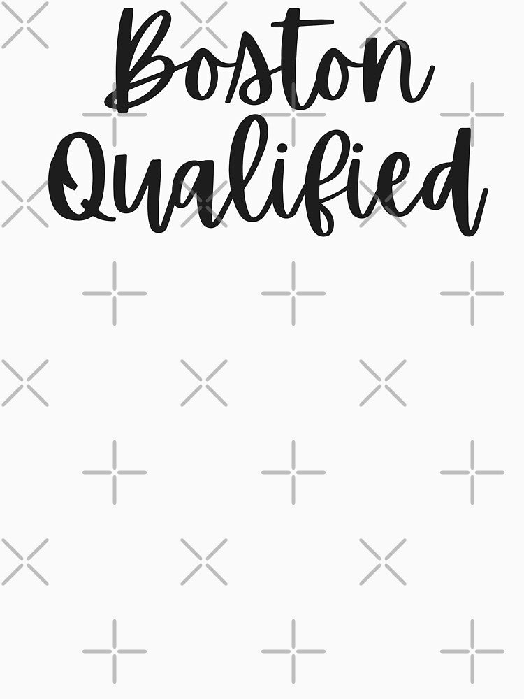 Boston Qualified by Runner's High
