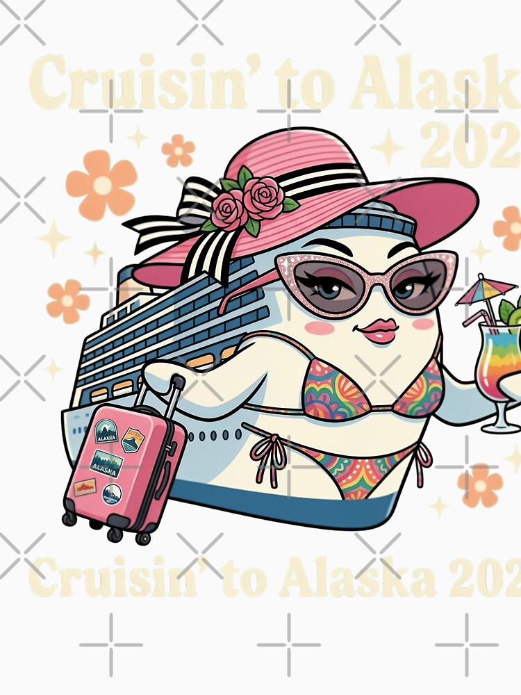 Cruisin' to Alaska 2026 Vacation Cruise Ship by JMDesignHub